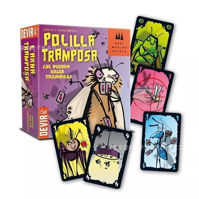 Board Game Wingspan - Mogel Motte Polilla Tramposa Card Game