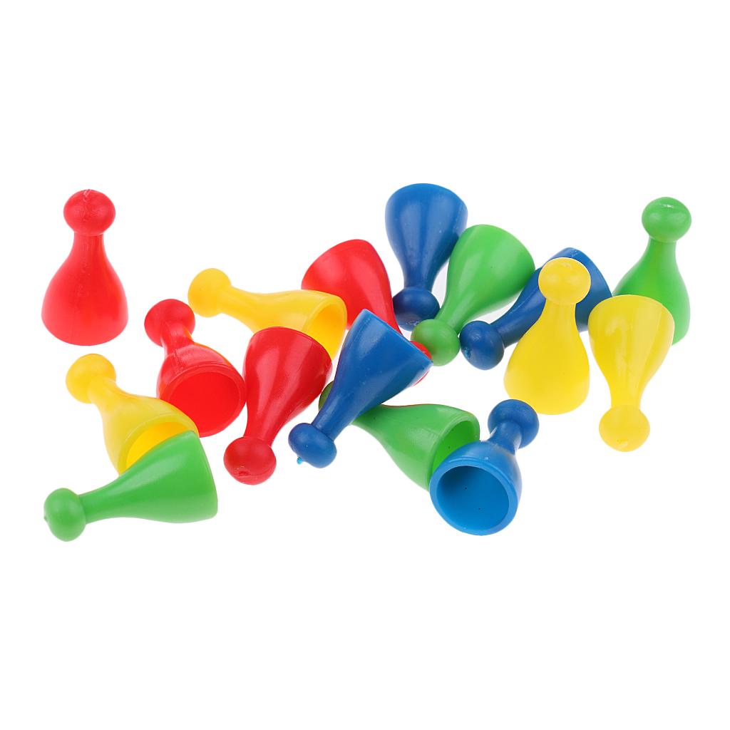 Board Game Halma - 16 Pieces Plastic Chess Pawn Pieces