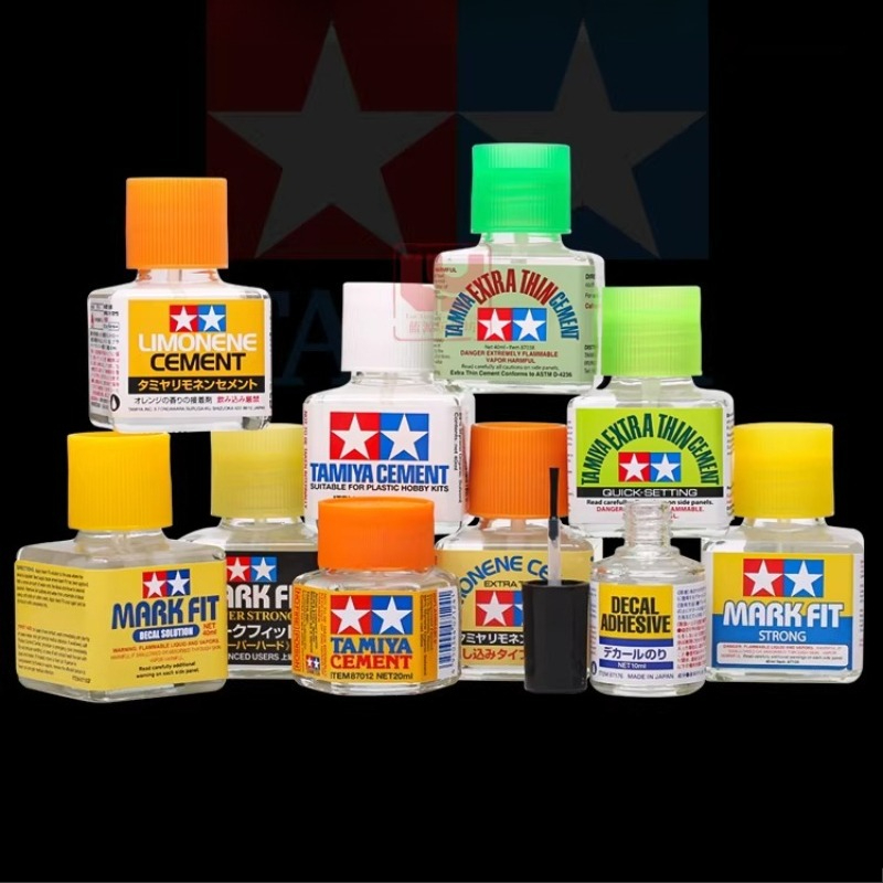 Tamiya Model Paint Set - TAMIYA Glue Model Green Cover Flow