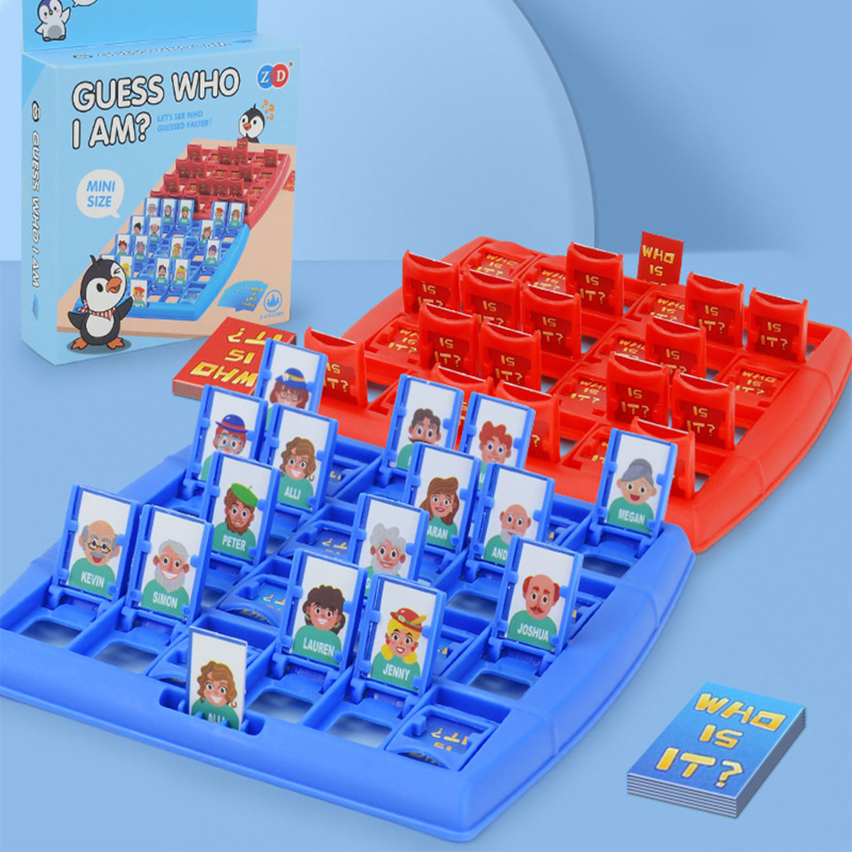 Board Game Who Is It - 1set Guess Who I Am Party