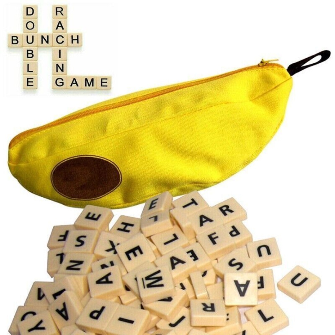 Board Game Organization - Alphabet Spelling Game Set, Includes Storage