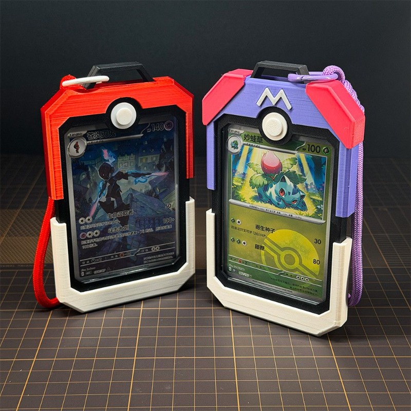 Board Game Design - Poke Ball Vertical Card Holder Playing