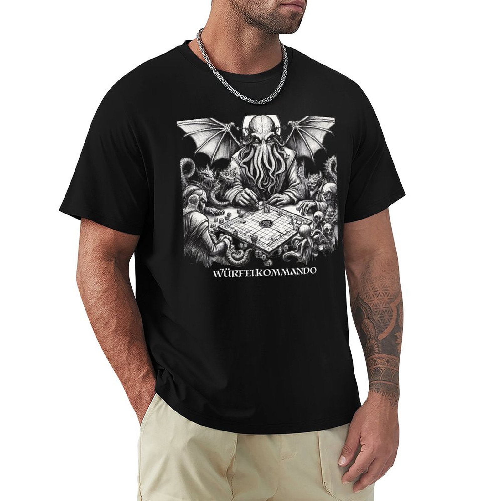 Board Game Quick - Cthulhu Boardgame T-Shirt Quick Dry Light