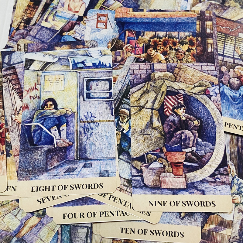 City Labyrinth Tarot cards 78  - đánh giá và giá Board Game Live