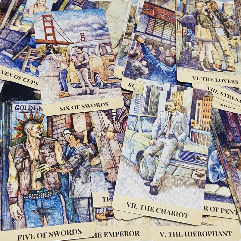 City Labyrinth Tarot cards 78  - đánh giá và giá Board Game Live