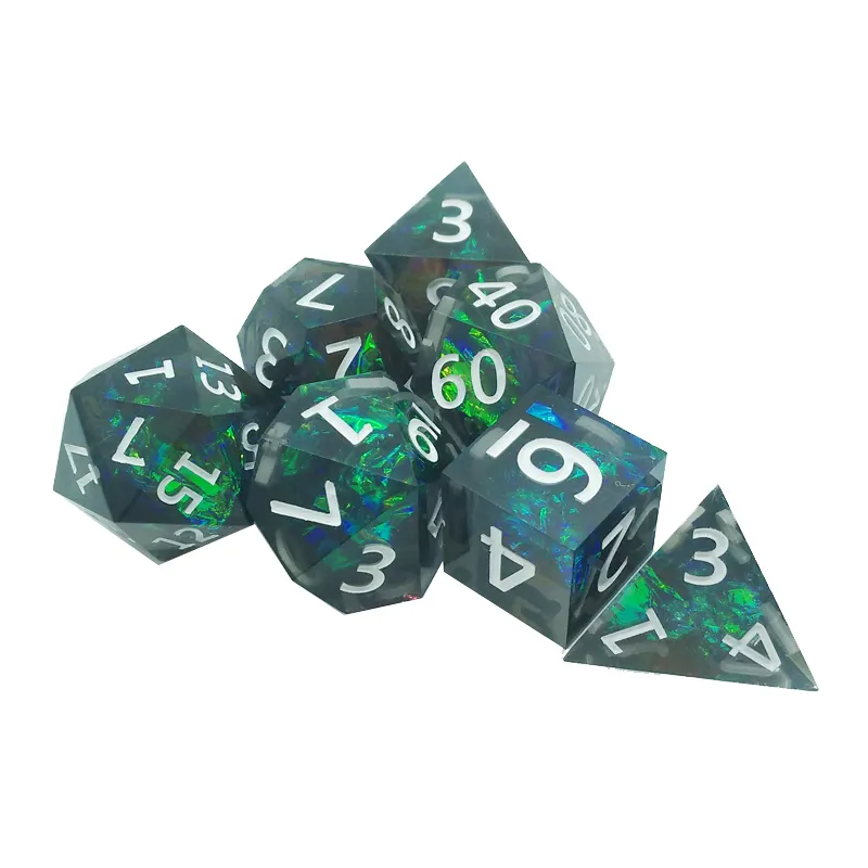 7PCS resin sharp polyhedral di - đánh giá và giá Board Game Pandemic