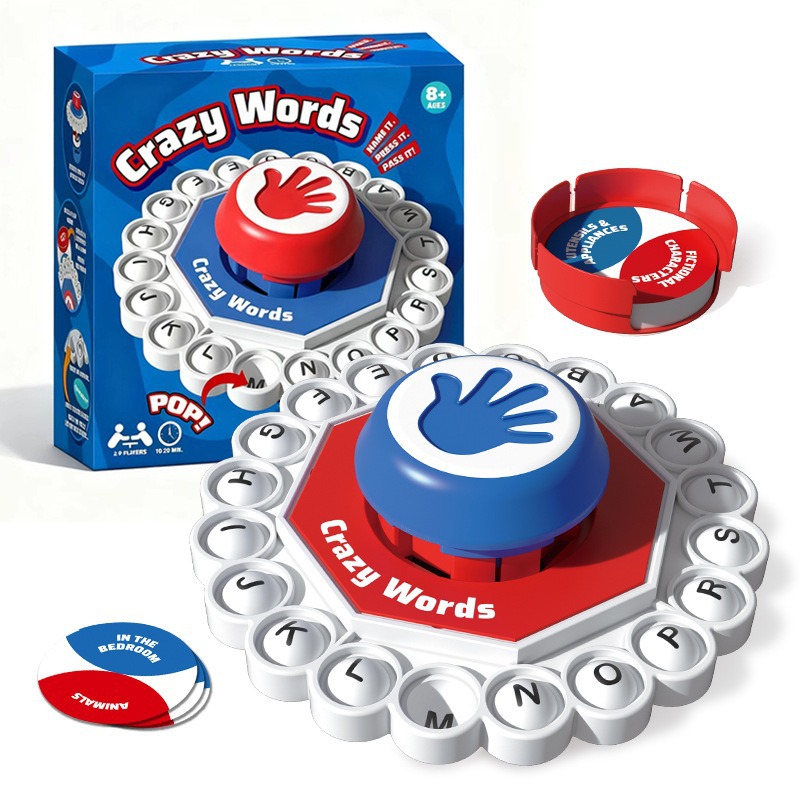 Crazy Words English Board Game - đánh giá và giá Board Game Quick