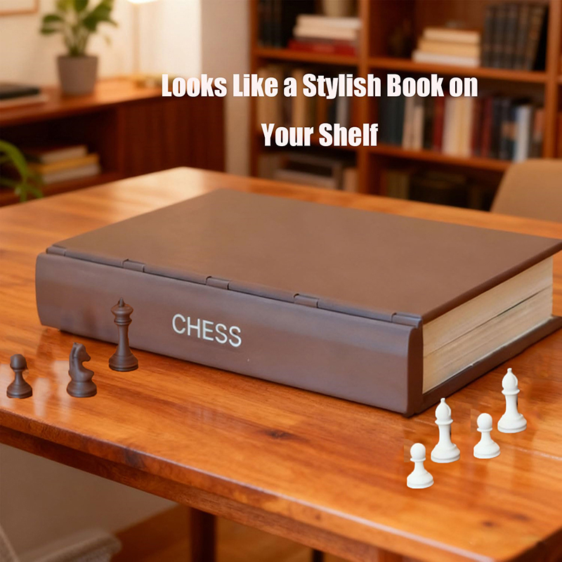 Chess Set 3D Printed Book Fold - đánh giá và giá Board Game Design