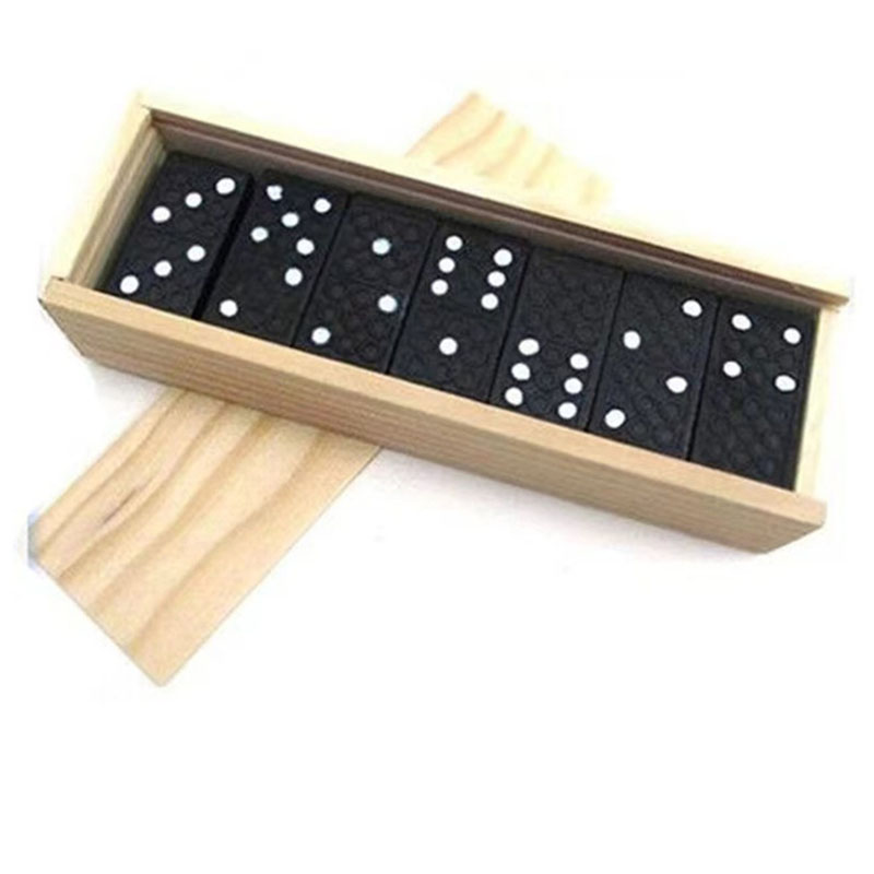 28pcs/Set Wooden Domino Board  - đánh giá và giá Board Game Land