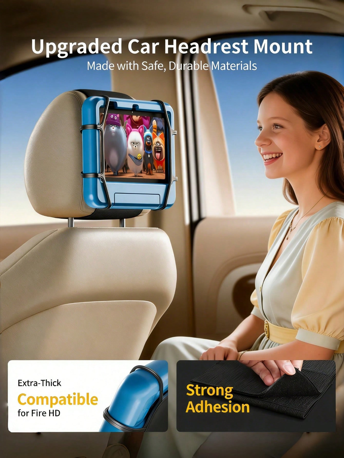 Car Headrest Tablet Holder – 3 - đánh giá và giá Board Game Android