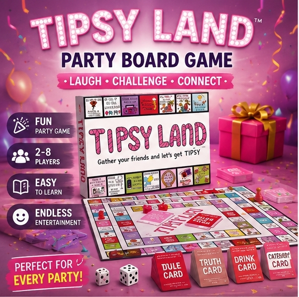 Party Gift of Tipsy Land Party - đánh giá và giá Board Game Land