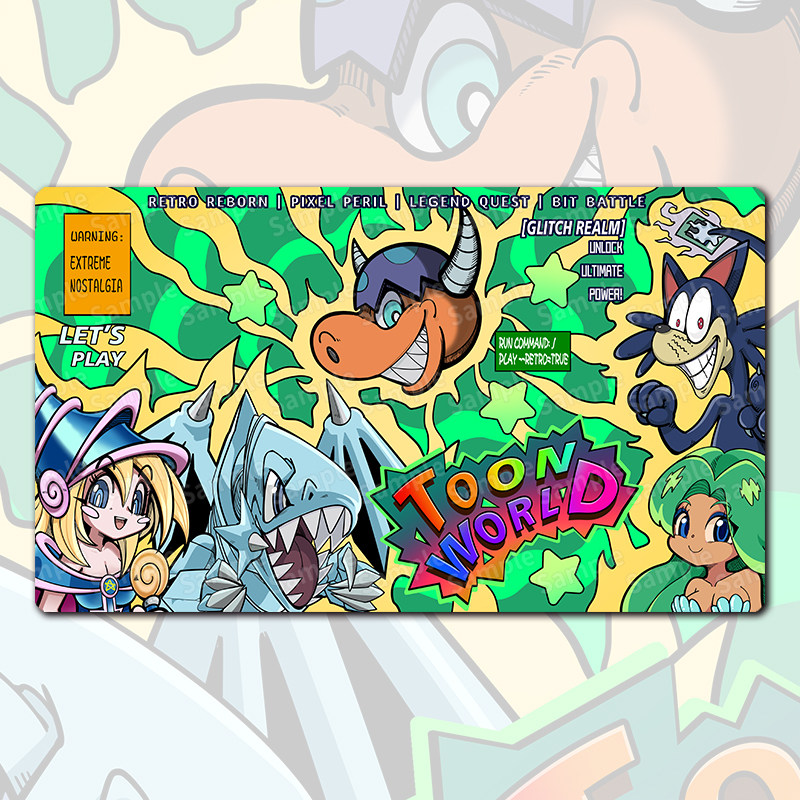 Yu-Gi-Oh! 600x350mm Toon Dark  - đánh giá và giá Board Game Yugioh