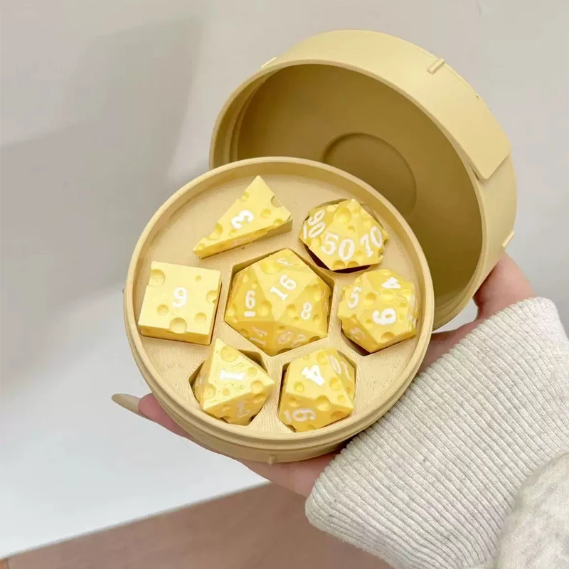 Creative Irregular Cheese Dice - đánh giá và giá Board Game Organization