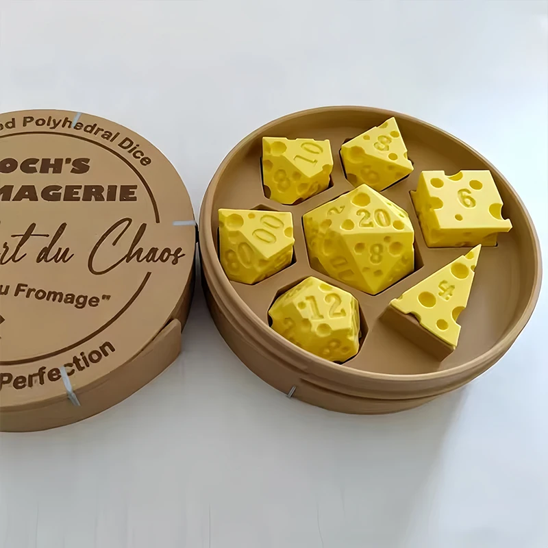 Creative Irregular Cheese Dice - đánh giá và giá Board Game Organization