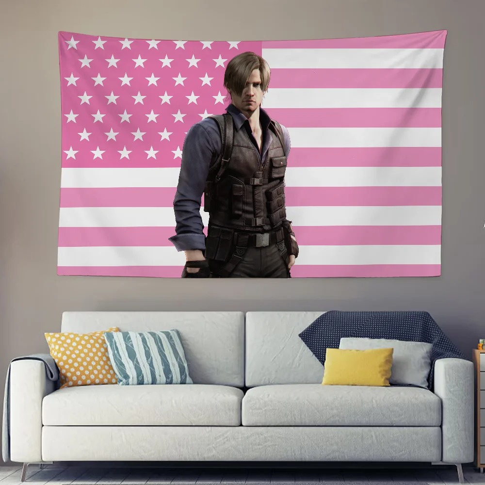 Leon Kennedy Tapestry Resident - đánh giá và giá Board Game Resident Evil