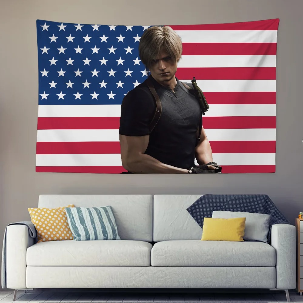Leon Kennedy Tapestry Resident - đánh giá và giá Board Game Resident Evil
