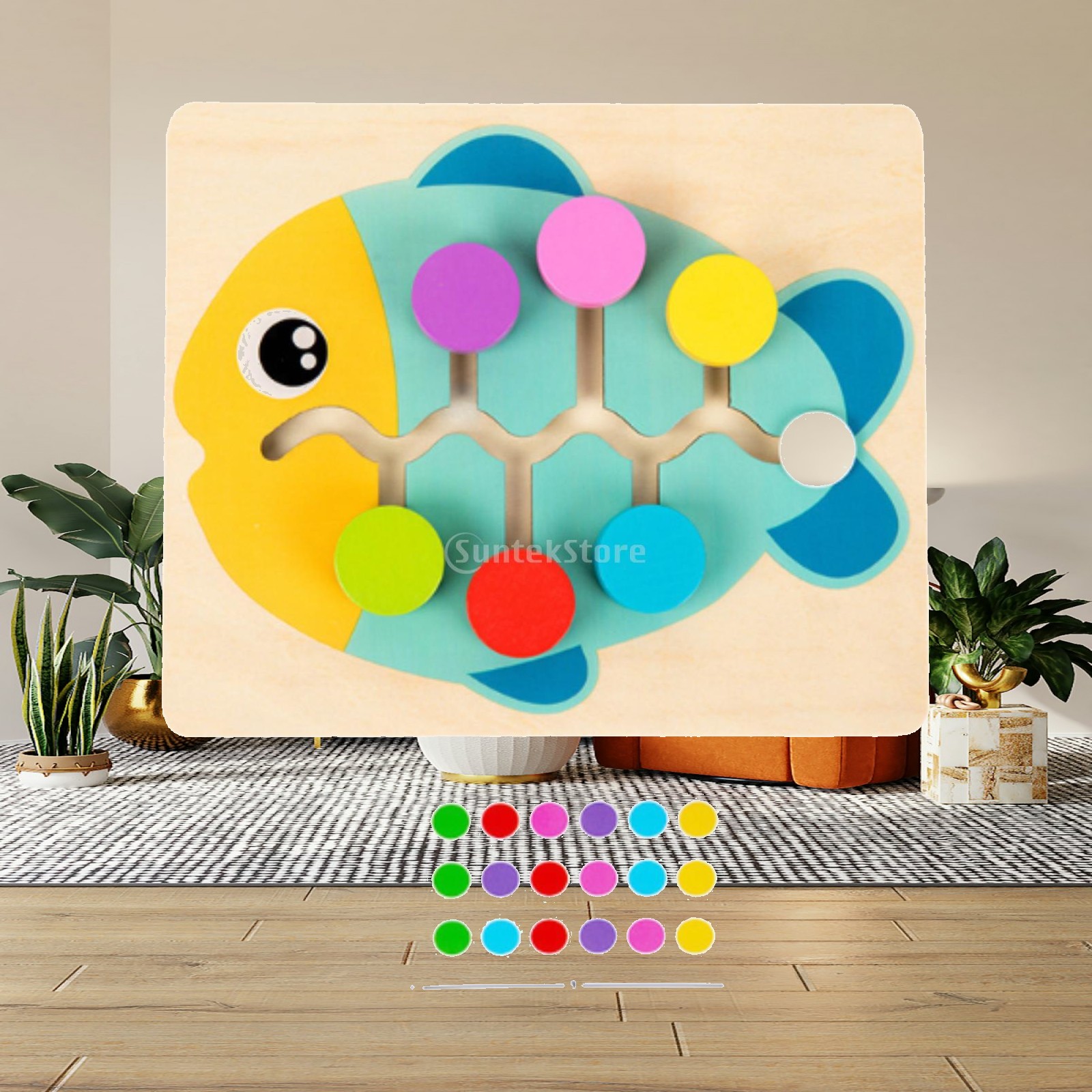 Wood Color Matching Slide Puzz - đánh giá và giá Board Game Strategi