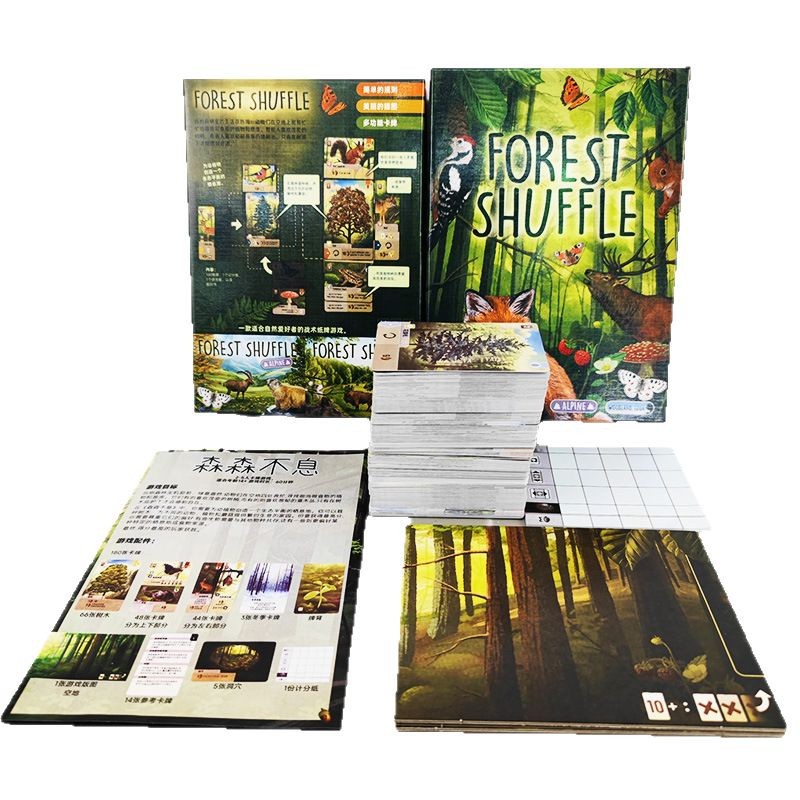 Endless Forest  SHUFFLE, Multi - đánh giá và giá Board Game Wingspan