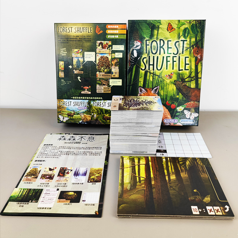 Endless Forest  SHUFFLE, Multi - đánh giá và giá Board Game Wingspan