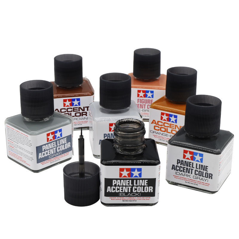 40ml Panel Line Accent Color E - đánh giá và giá Tamiya Model Paint Set