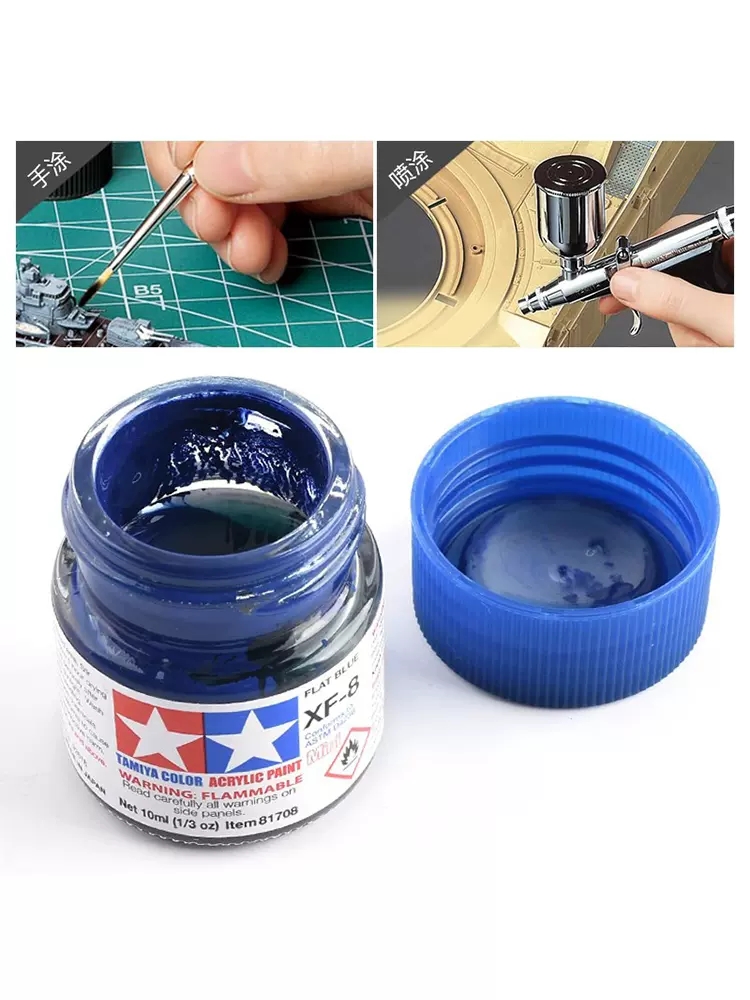 TAMIYA Acrylic Paint XF1-XF24  - đánh giá và giá Tamiya Model Paint Set