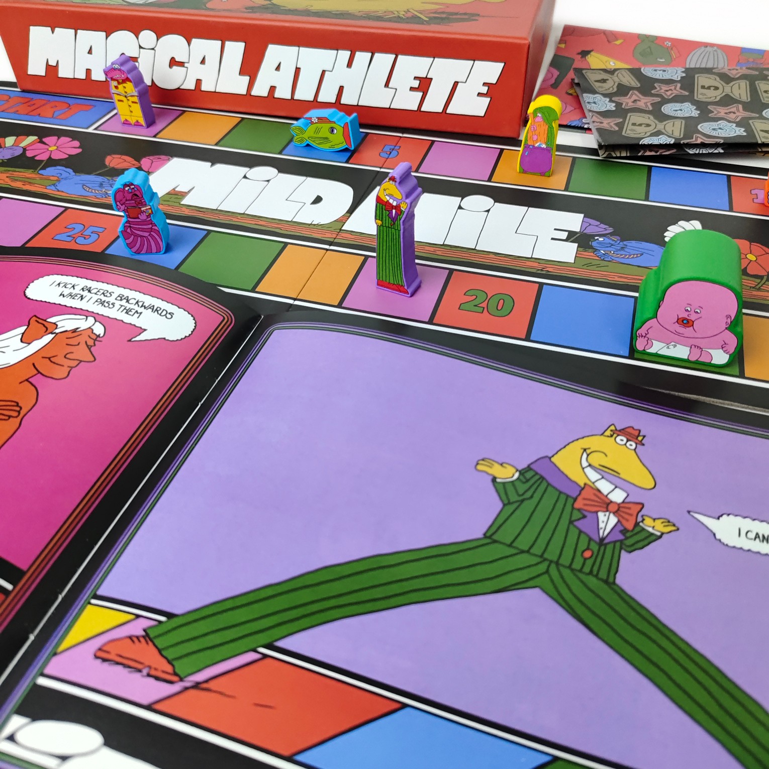 MAGICAL ATHLETE Card Game Part - đánh giá và giá Board Game Strategi