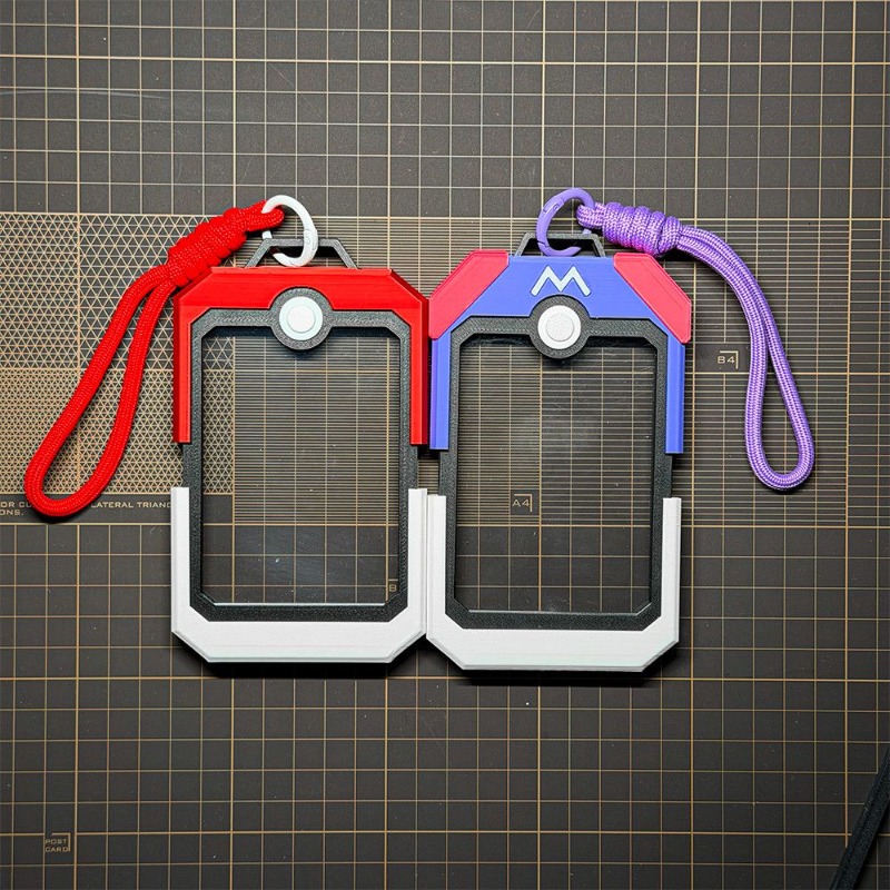 Poke Ball Vertical Card Holder - đánh giá và giá Board Game Design