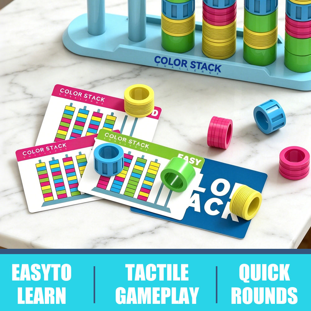 Color Stack Challenge A Fast-P - đánh giá và giá Board Game Quick