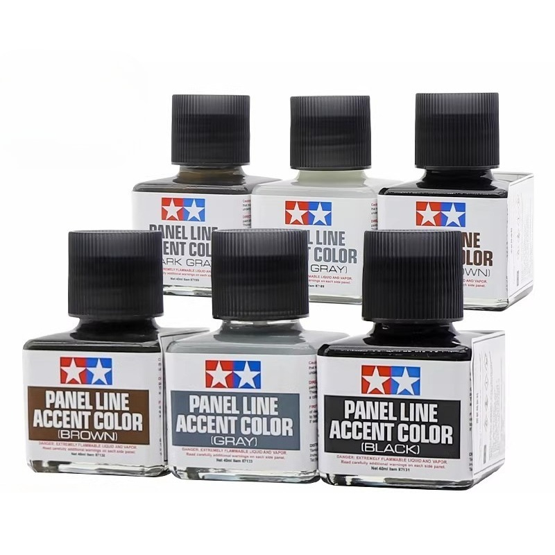 TAMIYA Panel Line Accent Color - đánh giá và giá Tamiya Model Paint Set