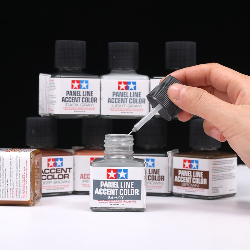 TAMIYA Panel Line Accent Color - đánh giá và giá Tamiya Model Paint Set