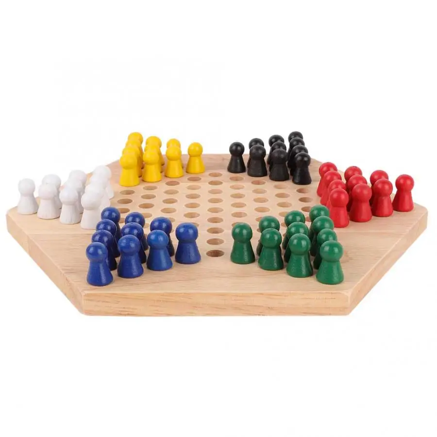 Wooden Educational Board Kids  - đánh giá và giá Board Game Halma