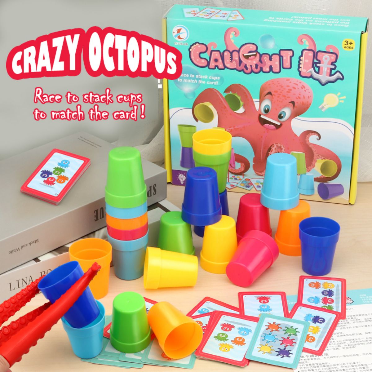 Crazy Octopus Parent-Child Int - đánh giá và giá Board Game Quick