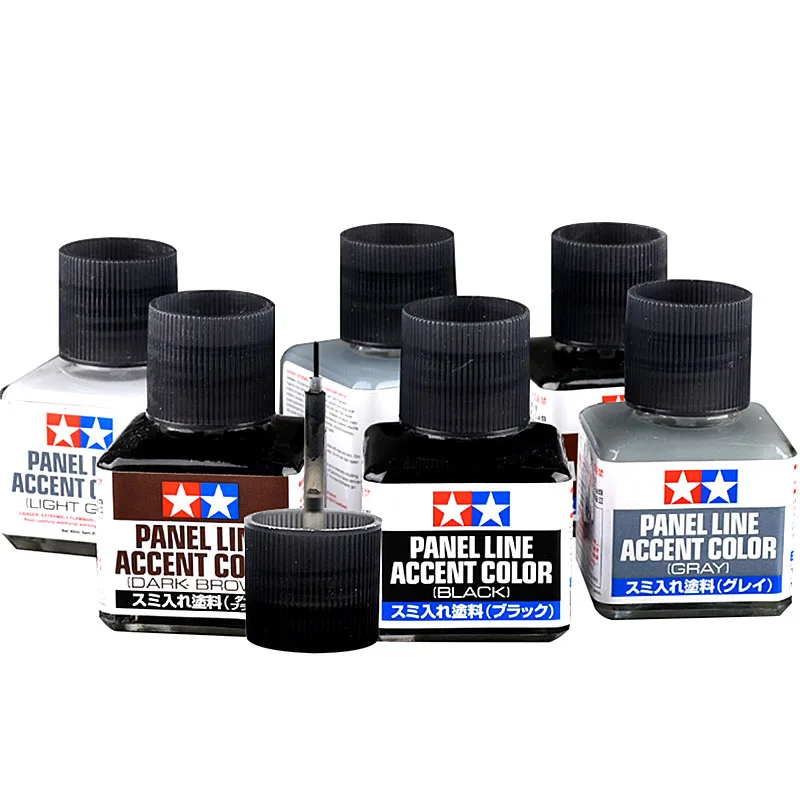 TAMIYA 87131-87210 Panel Line  - đánh giá và giá Tamiya Model Paint Set