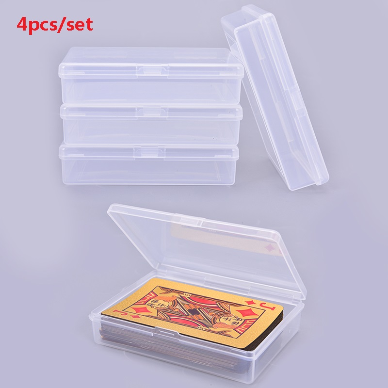 4 10*7*2.4Cm Trong Suốt Hộp Nh - đánh giá và giá Board Game Organization