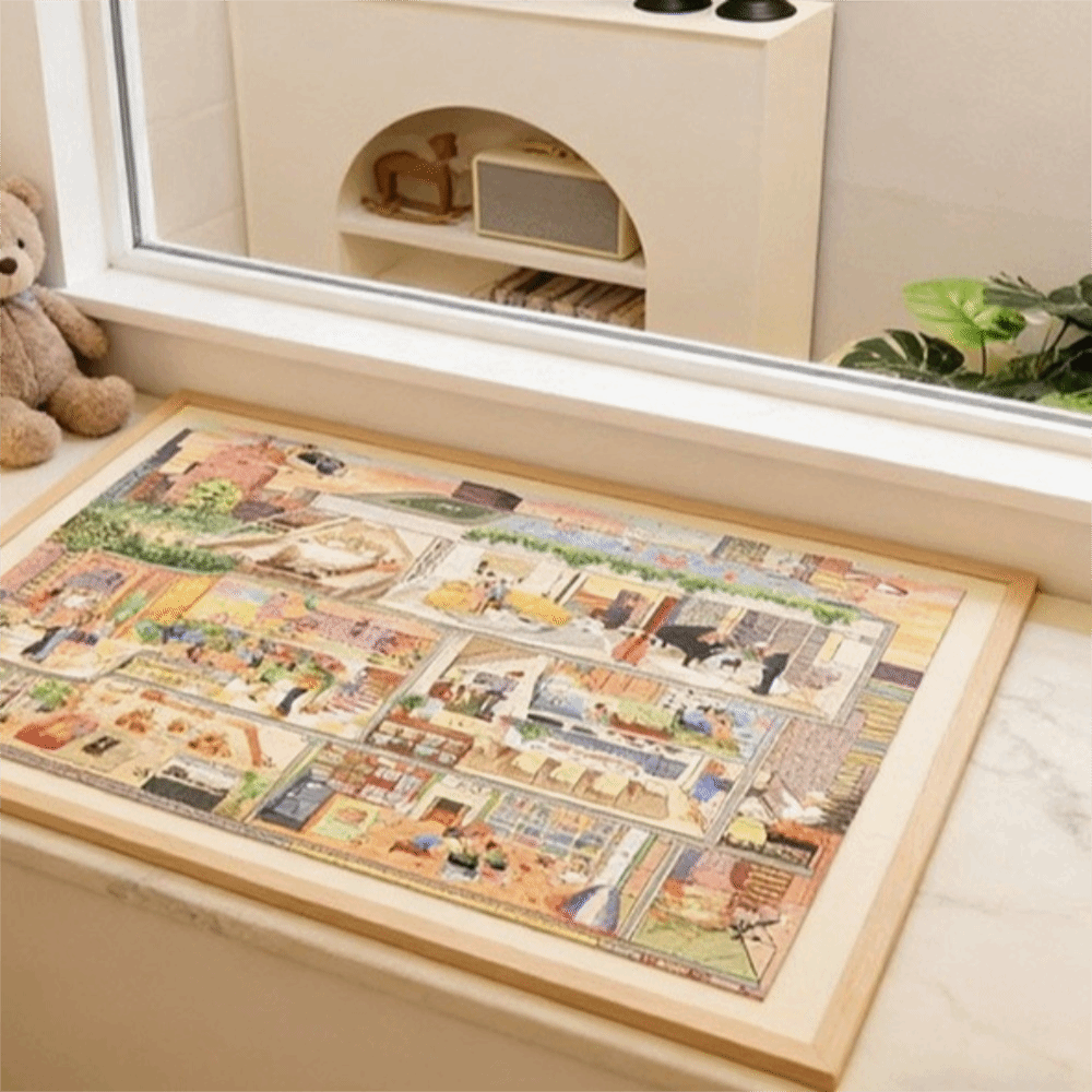 Family Game Felt Surface Puzzl - đánh giá và giá Board Game Organization
