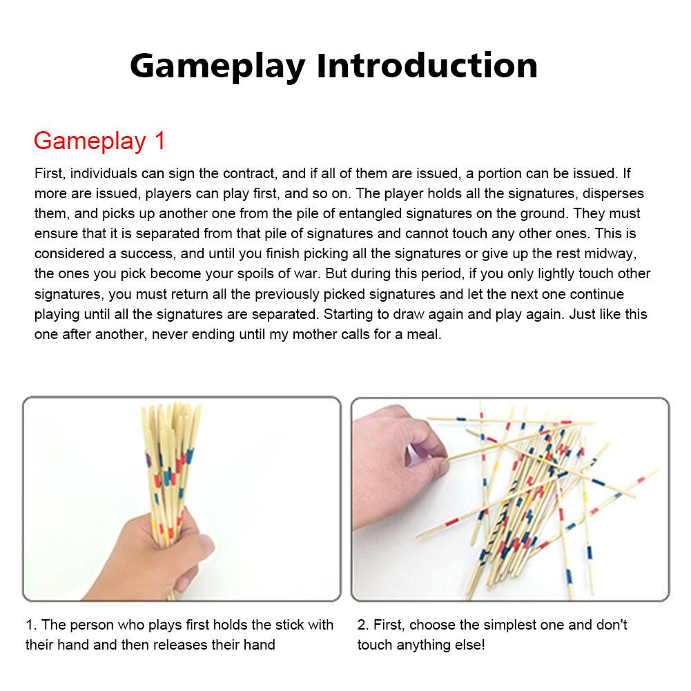 1Set Traditional Mikado Spiel  - đánh giá và giá Board Game Organization