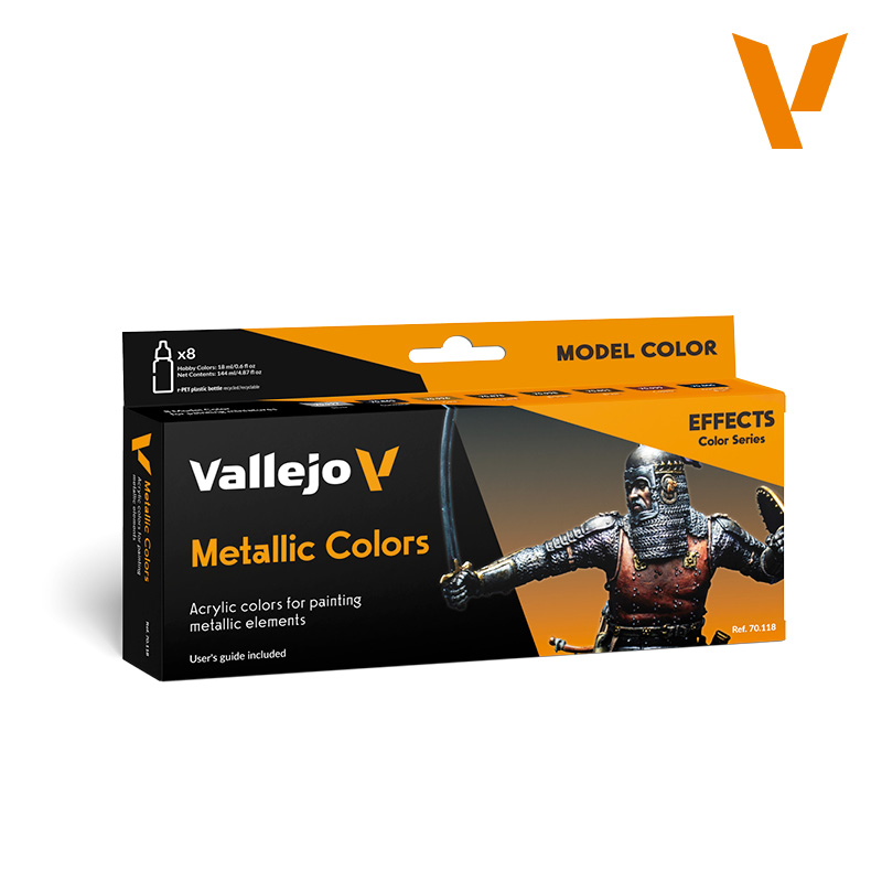 Vallejo 70118 Metallic Color E - đánh giá và giá Tamiya Model Paint Set