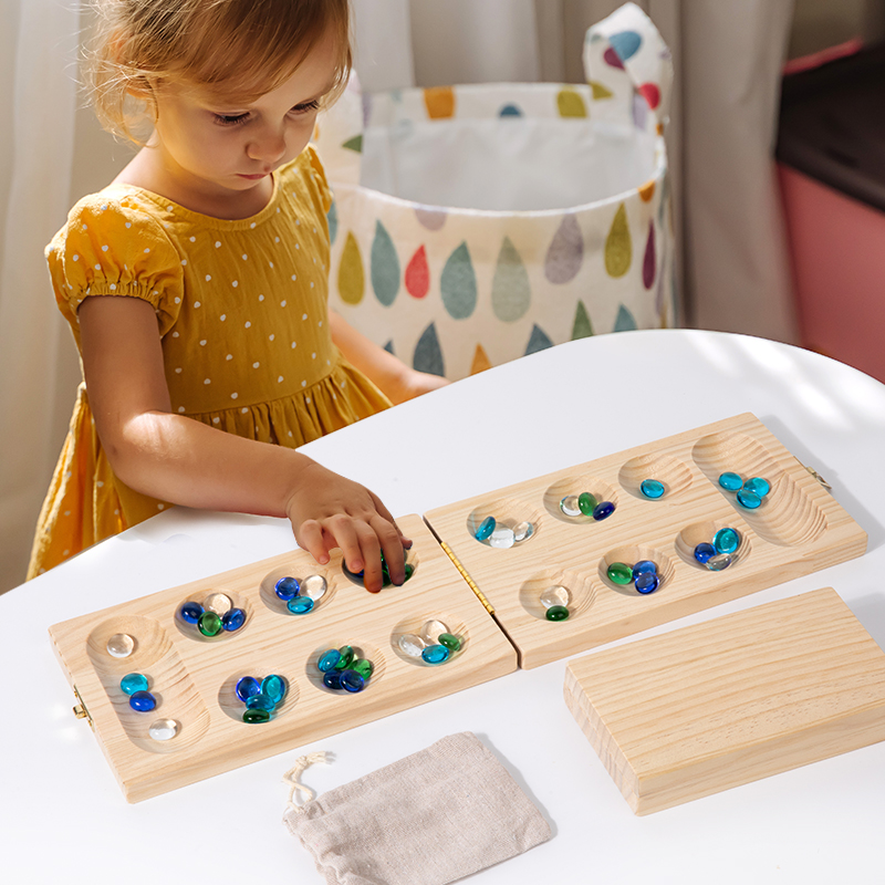 Mancala Board Game Set Family  - đánh giá và giá Board Game Master
