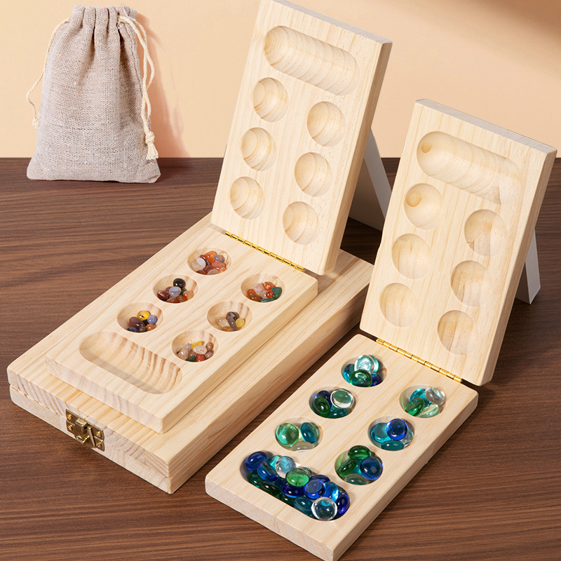 Mancala Board Game Set Family  - đánh giá và giá Board Game Master