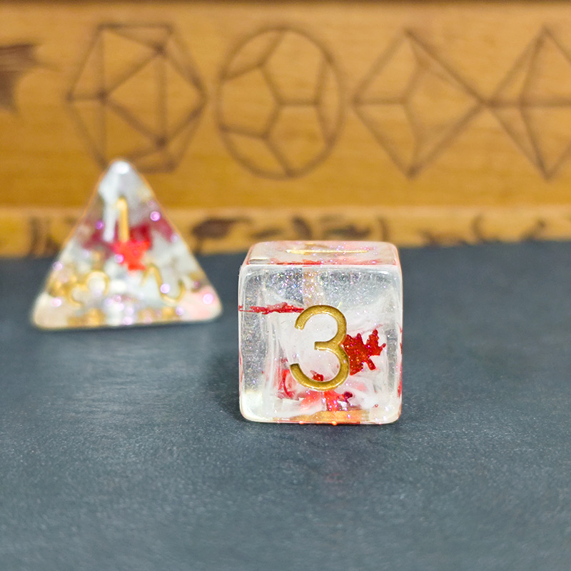 7PCS DND Dices Transparent Res - đánh giá và giá Board Game Land