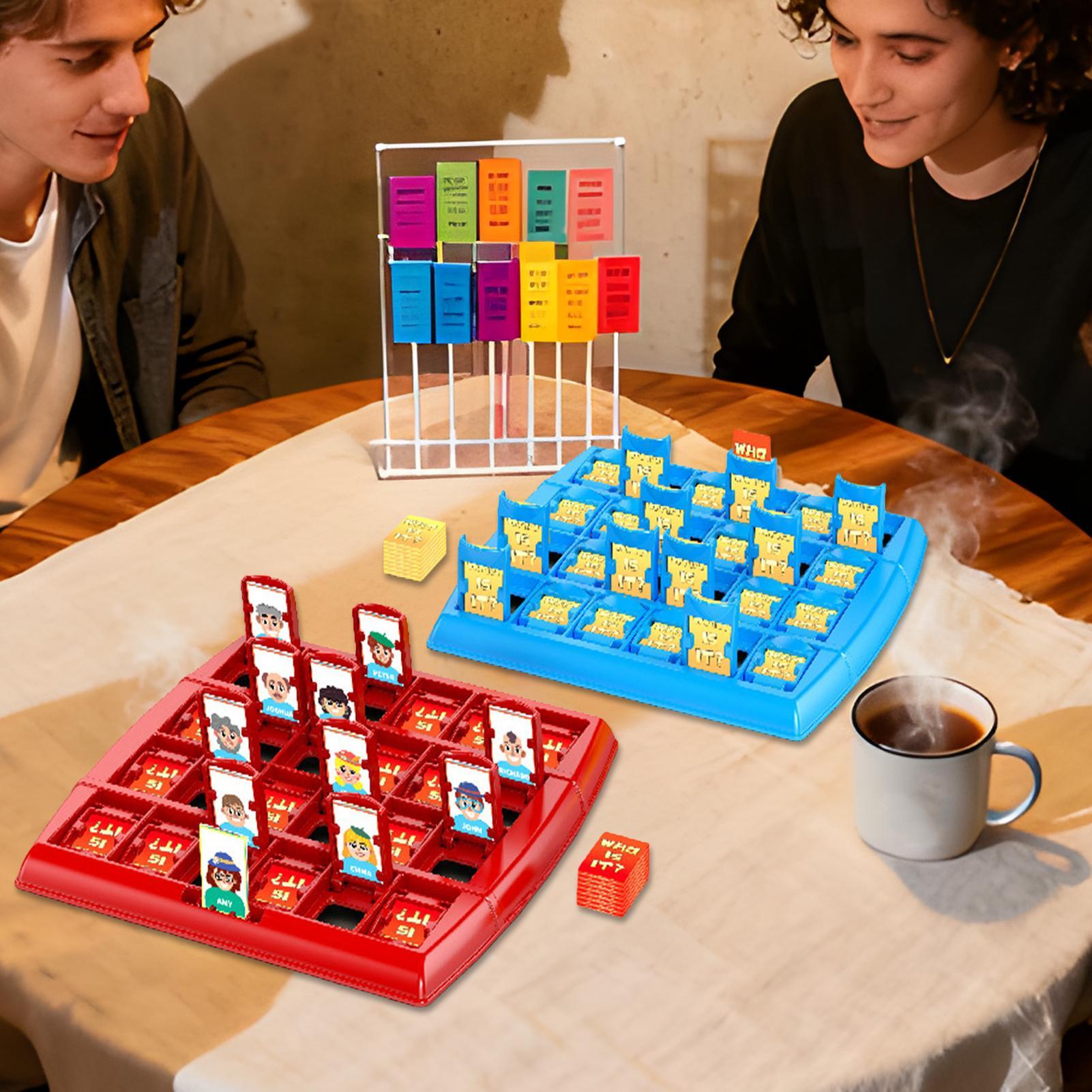 min size Guess who I am board  - đánh giá và giá Board Game Who Is It
