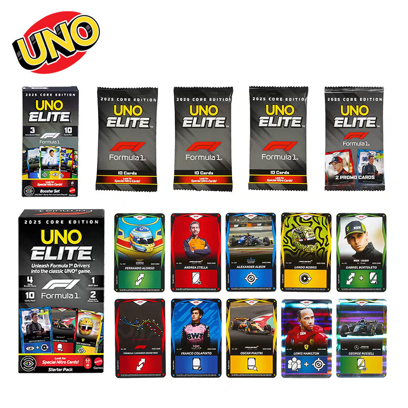 UNO Elite HotWheels F1 Racing  - đánh giá và giá Board Game Design