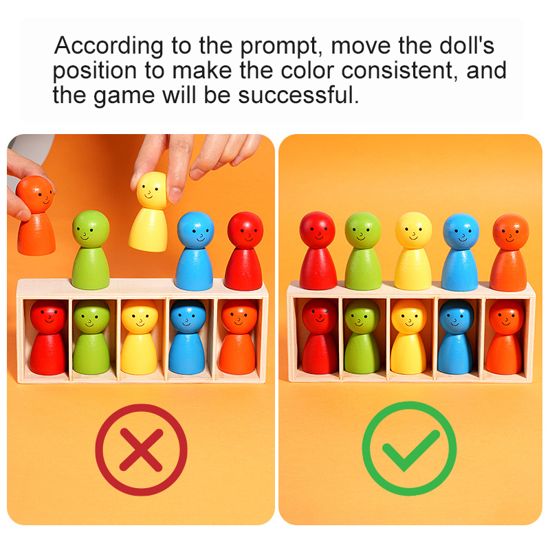 Guessing Colors Doll Color Mat - đánh giá và giá Board Game Master
