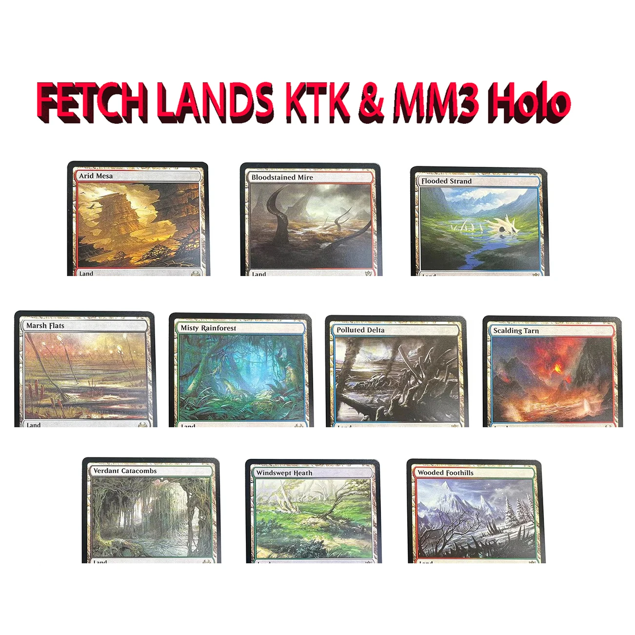 FETCH LANDS KTK&MM3 Holo Pollu - đánh giá và giá Board Game Land