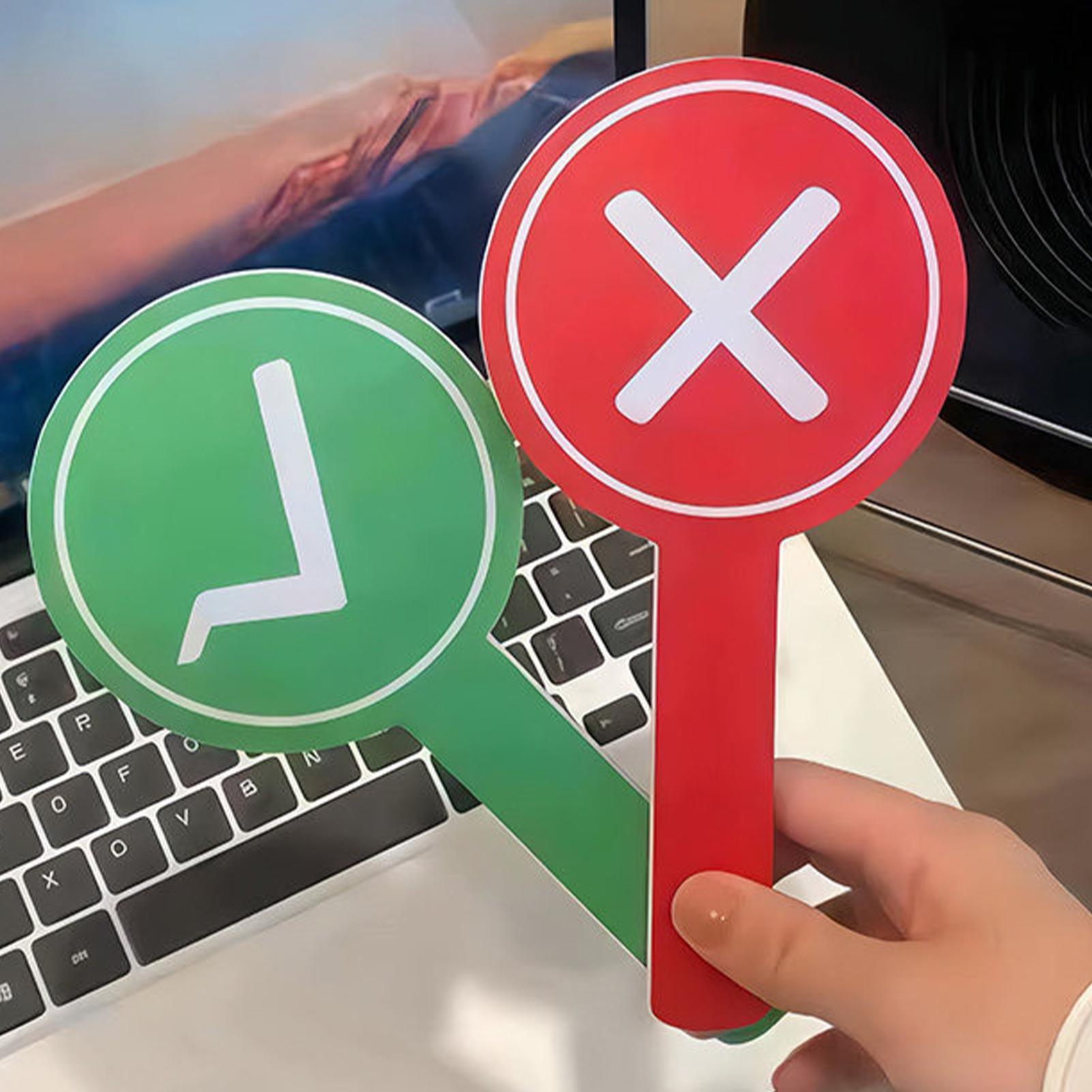Voting Paddles Double-sided Re - đánh giá và giá Board Game Who Is It