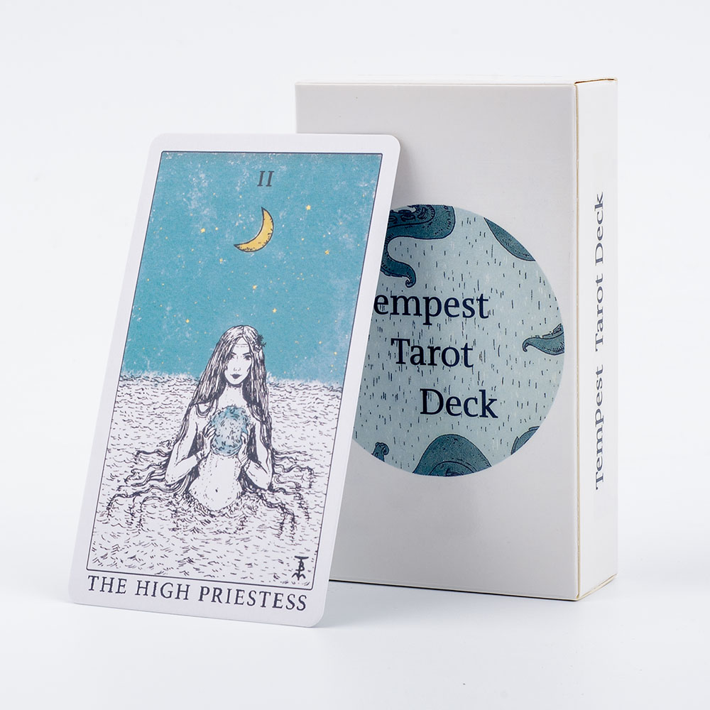 Ocean Themed Tempest Tarot  De - đánh giá và giá Board Game Design